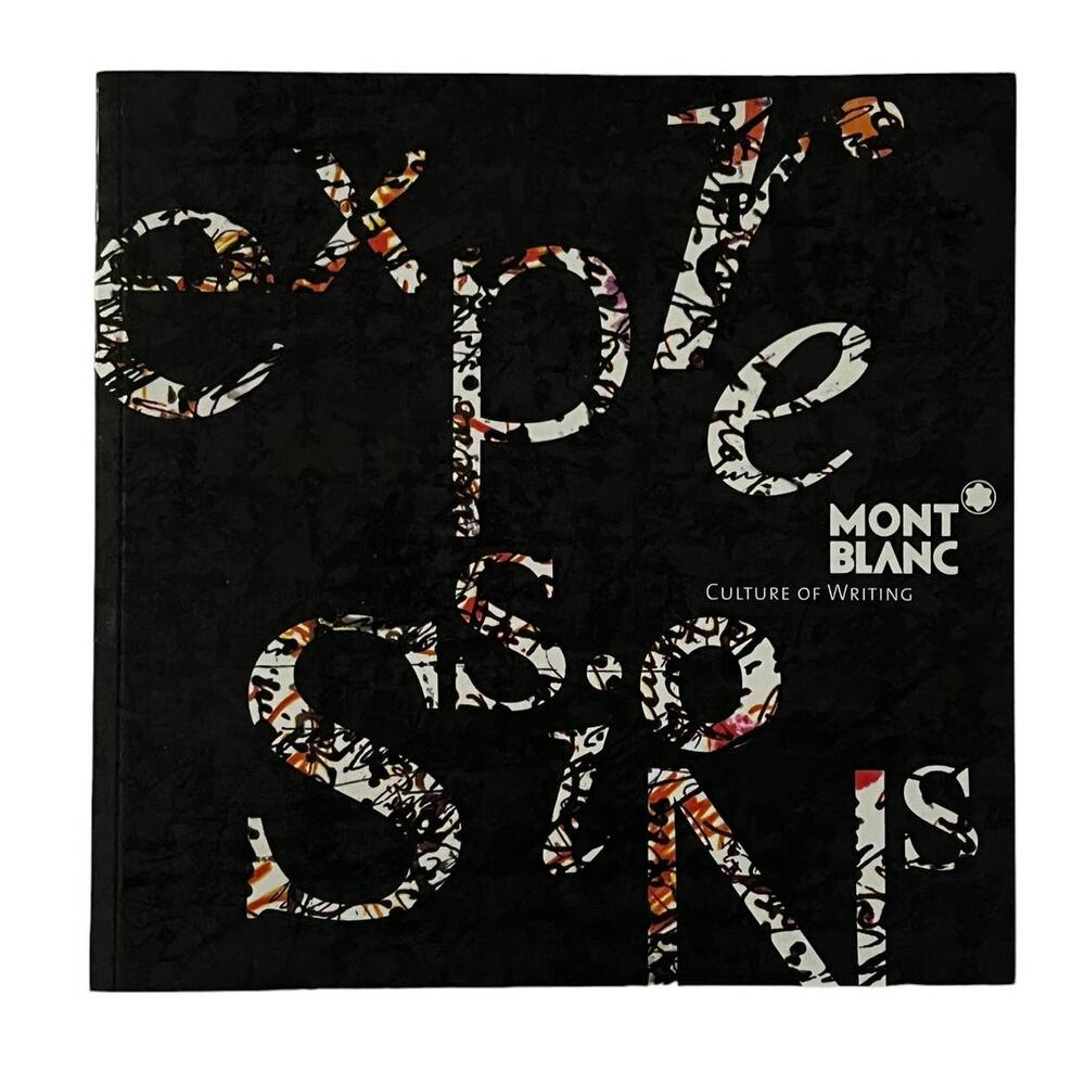 Montblanc Expressions Culture of Writing Illustrated Pen Catalog Booklet 2006